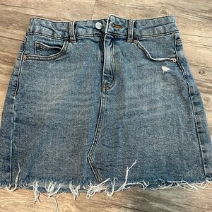 Denim skirt